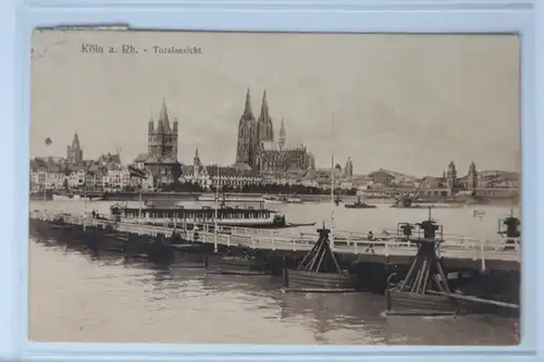 AK Köln a. Rh. Totalansicht 1913 #PK277