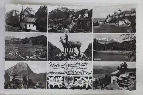 AK Kufstein in Tirol Mehrbildkarte (Hechtsee, Thiersee usw.) #PK355