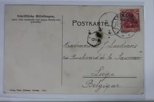 AK Rhein Koblenz - Köln - Mehrbildkarte 1905 #PK358