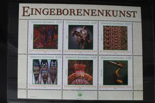 Vereinte Nationen Wien Block 17 mit 381-386 postfrisch #WA918