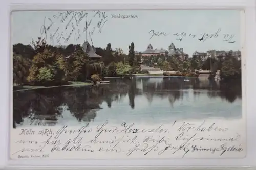 AK Köln a. Rh. Volksgarten 1903 #PK371
