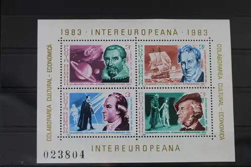 Rumänien Block 193 mit 3956-3959 postfrisch #WB570