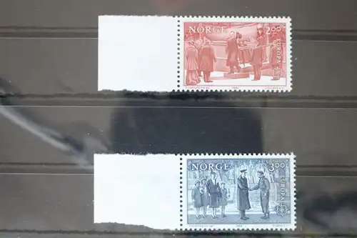 Norwegen 865-866 postfrisch Europa: Historische Ereignisse #WB371