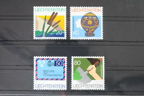 Liechtenstein 824-827 postfrisch #WB741