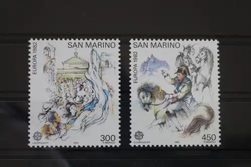San Marino 1249-1250 postfrisch Europa: Historische Ereignisse #WB410