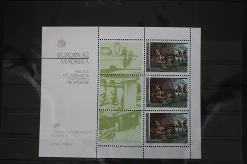 Portugal Madeira Block 3 mit 77 postfrisch #WB402