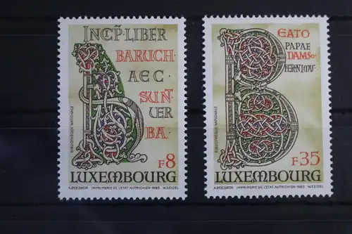 Luxemburg 1076-1077 postfrisch #WB771