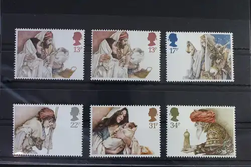 Großbritannien 1012 I, 1012 II-1016 postfrisch #WE619