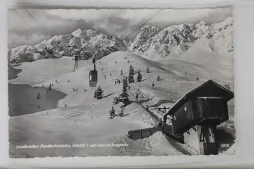 AK Innsbrucker Nordkettenbahn Schilift I mit Station Seegrube #PK485