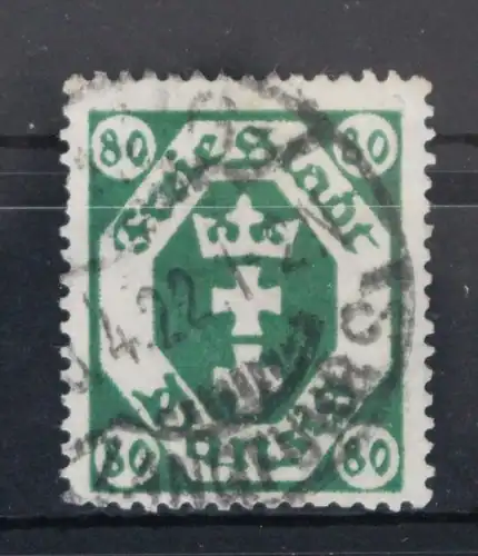 Danzig 94 gestempelt geprüft Infla Berlin #VZ404