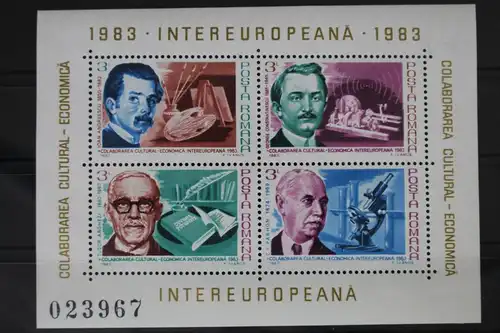 Rumänien Block 194 mit 3960-3963 postfrisch #WB567