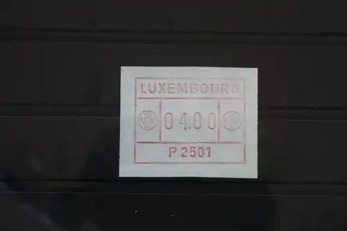 Luxemburg Automatenmarken 1 postfrisch #WB478