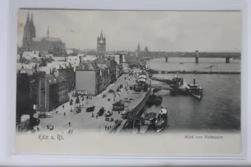 AK Köln a. Rh. Blick vom Hafenturm 1905 #PK411