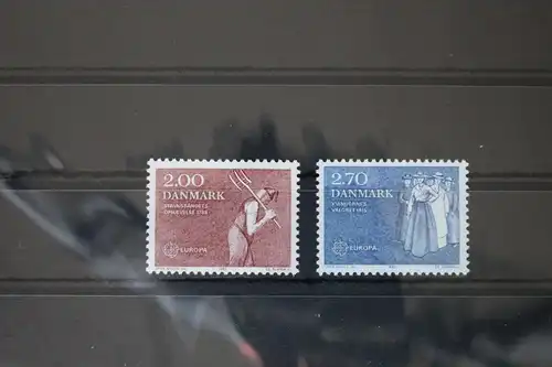Dänemark 749-750 postfrisch Europa: Historische Ereignisse #WB370