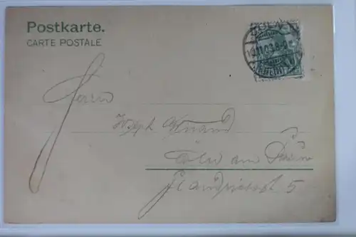 AK Köln a. Rh. Hauptbahnhof 1903 #PK372