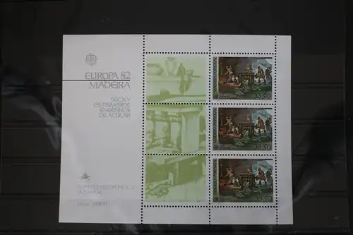 Portugal Madeira Block 3 mit 77 postfrisch #WB400