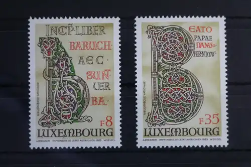Luxemburg 1076-1077 postfrisch #WB769