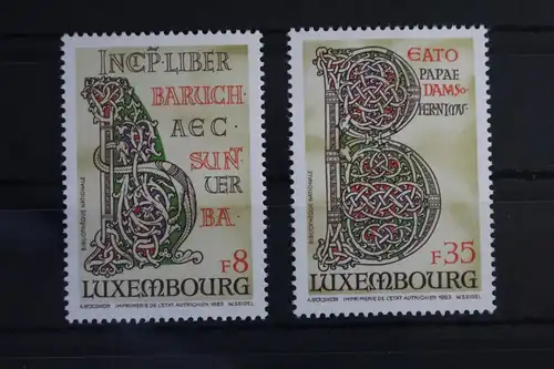 Luxemburg 1076-1077 postfrisch #WB770