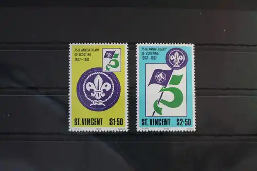St. Vincent 637-638 postfrisch Pfadfinder #WE010