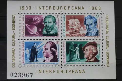 Rumänien Block 193 mit 3956-3959 postfrisch #WB566