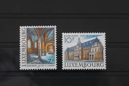 Luxemburg 1081-1082 postfrisch #WB584