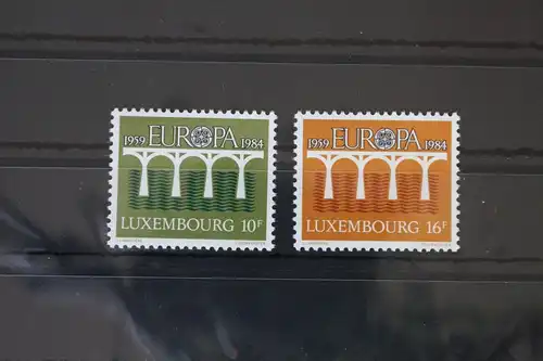 Luxemburg 1098-1099 postfrisch Europa Cept Post- und Fernmeldewesen #WG239
