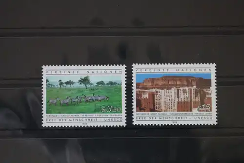Vereinte Nationen Wien 41-42 postfrisch UNESCO Weltkulturerbe #WG259
