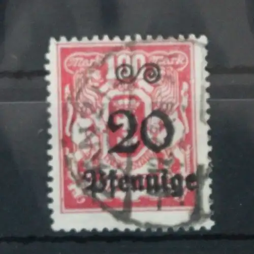 Danzig 183 gestempelt geprüft Infla Berlin #VZ456