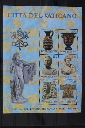 Vatikan Block 5 mit 820-825 postfrisch #WG097