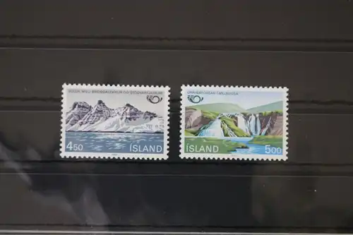 Island 596-597 postfrisch #WG412