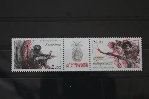 Frankreich 2444-2445 postfrisch Dreierstreifen #WG374