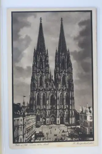 AK Köln am Rhein Dom 160 m hoch 1928 #PK582