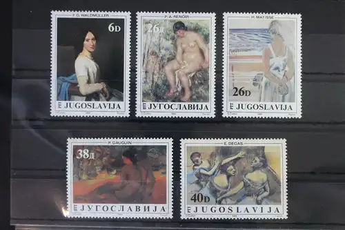 Jugoslawien 2083-2087 postfrisch #WB980