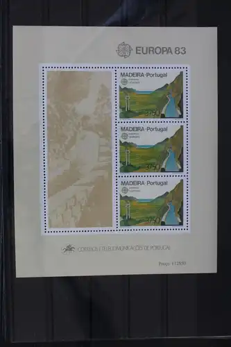 Portugal Madeira Block 4 mit 84 postfrisch #WG085