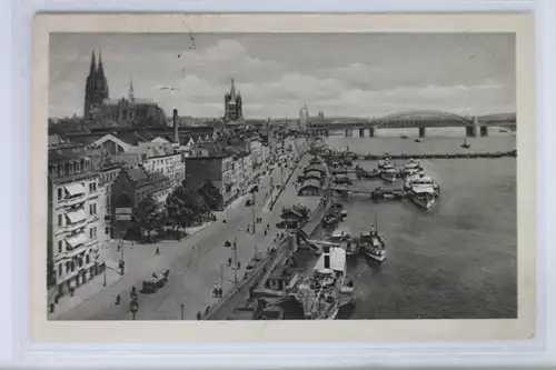 AK Köln a. Rh. Panorama 1912 #PK438