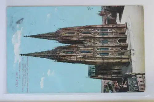 AK Köln a. Rh. Dom - Westseite 1914 #PK589