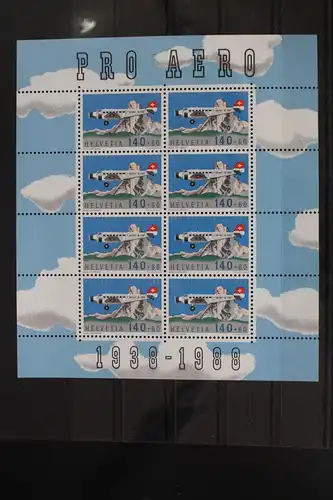 Schweiz 1369 postfrisch Kleinbogen #VY793