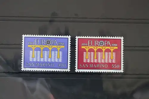San Marino 1294-1295 postfrisch Europa CEPT #WG442