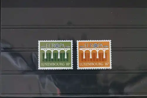 Luxemburg 1098-1099 postfrisch Europa Cept Post- und Fernmeldewesen #WG236