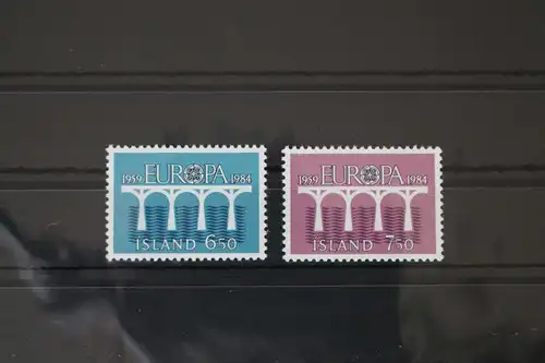 Island 614-615 postfrisch Europa CEPT #WG409