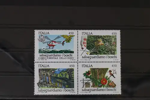 Italien 1879-1882 postfrisch Viererblock #WG439