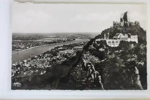 AK Königswinter am Rhein mit Drachenfels, Ruine und Hotel 1959 #PK542