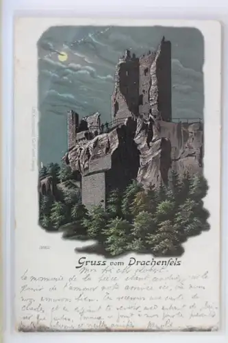 AK Königswinter a. Rh. Drachenfels 1902 #PK529