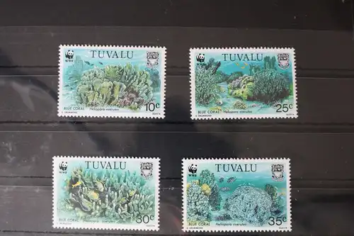 Tuvalu 638-641 postfrisch Meerestiere #WF036