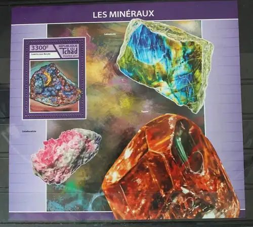 Tschad Block 718 mit 3095 postfrisch #WD904