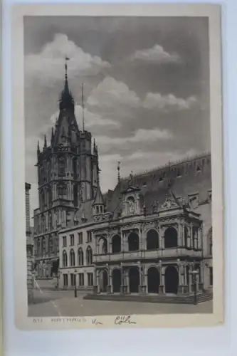 AK Köln am Rhein Rathaus 1919 #PK598