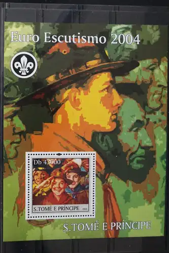 São Tomé und Príncipe Block 484 mit 2495 postfrisch #WE247