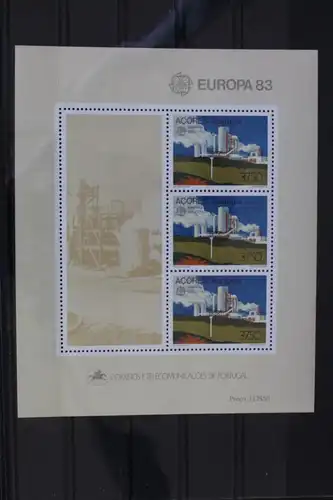 Portugal Azoren Block 4 mit 356 postfrisch #WG078