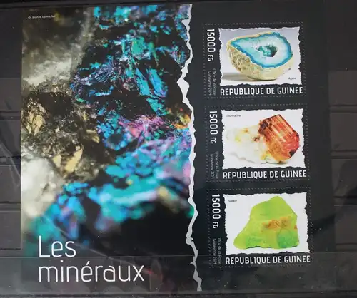 Guinea 10247-10249 postfrisch als Kleinbogen #WD900