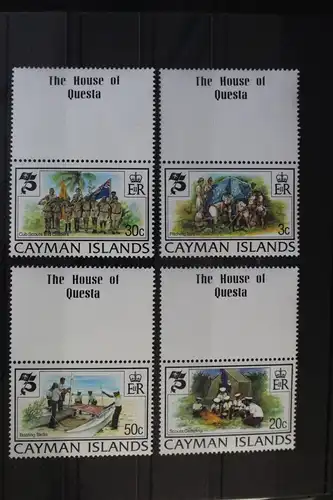 Cayman Islands 494-497 postfrisch Pfadfinder #WE994